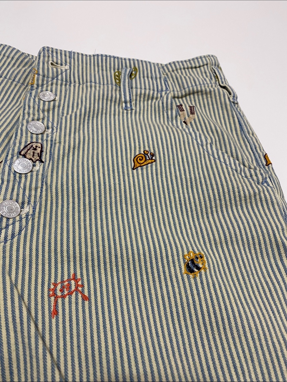 Pilcro Slouchy Pinstripe Chino Pants - Picture 6 of 16